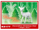 K5177 Decorative Christmas Deer (Height: 16cm)