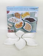 CK1219/6 6PCS PORCELAIN SNACK DISH