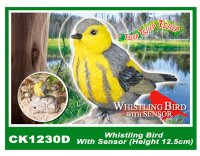 CK1230D Whistling Bird With Sensor (Height 12.5cm)