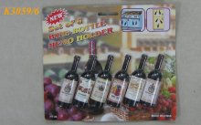 K3059/6 S/6 WINE BOTTLE MEMO HOLDER