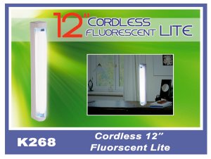 K268 Cordless 12\'\' Fluorscent Lite