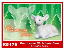 K5179 Decorative Christmas Deer (Height: 7cm)