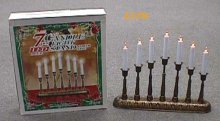 K5296/ "V'SHAPE 7 HEADS STANDING CANDLE LIGHT (LED)