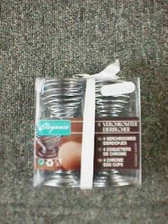 K3558/4 4PCS METAL EGG HOLDER