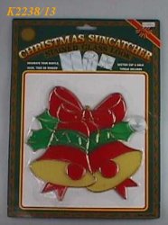 K2238/13 8"INCH HEIGHT CHRISTMAS SUNCATHER