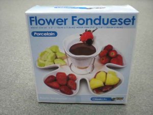 CK1278 FLOWER FONDUESET