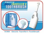 K3801 Electric Traveller's Toothbrush