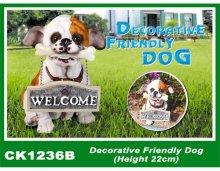 CK1236B Decorative Friendly Dog (Height 22cm)