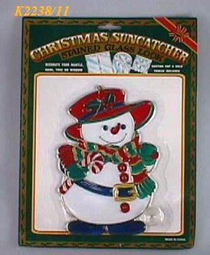 K2238/11 8\"INCH HEIGHT CHRISTMAS SUNCATHER