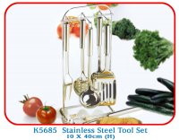 K5685 Stainless Steel Tool Set 10 X 40cm (H)