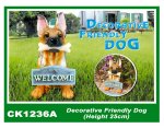 CK1236A Decorative Friendly Dog (Height 25cm)