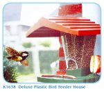 K1638 Deluxe Plastic Bird Feeder House