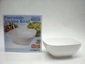 CK1298 PORCELAIN SQUARE BOWL