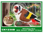 CK1230B Whistling Bird With Sensor (Height 12.5cm)