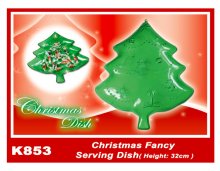 K853 Christmas Fancy Serving Dish (Height:32cm)