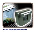 K5259 Solar Powered Vent Fan