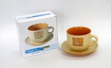 CK1102 22 OZ CERAMIC JUMBO MUG &PLATE