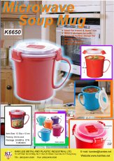 K6650 MICROWAVE SOUP MUG