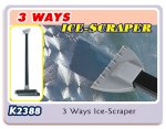 K2388 3 Ways Ice-Scraper