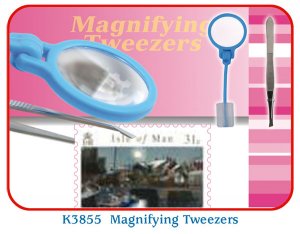 K3855 Magnifying Tweezers