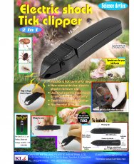 K6252 ELECTRIC SHOCK TICK CLIPPER