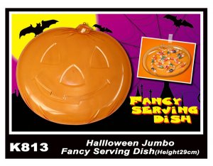 K813 Halloween Jumbo Fancy Serving Dish(Height29cm)