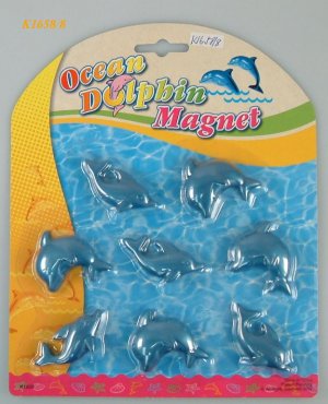 K1658/8 S/8 OCEAN DOLPHIN MAGNET