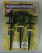 K255/3 3 PCS PLASTIC GARDEN HOSE GUIDE