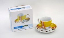 CK1117 4OZ MINI CERAMIC COFFEE CUP SET