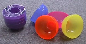 K5102/4 S/4 PLASTIC BOWLS