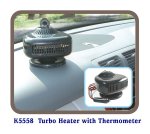 K5558 Turbo Heater with Thermometer